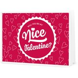 "Nice Valentine!" - darilni bon za lastno tiskanje