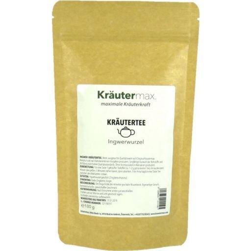 Kräutermax Kräutertee Ingwerwurzel - 100 g
