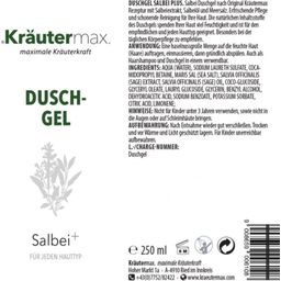 Kräutermax Żel pod prysznic z szałwią+ - 250 ml