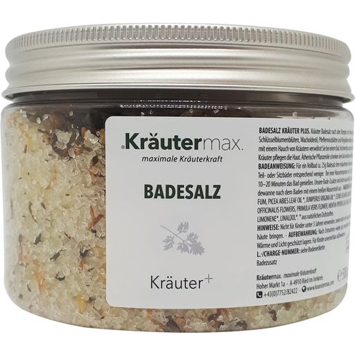 Kräutermax Sels de Bain aux Herbes+ - 500 g