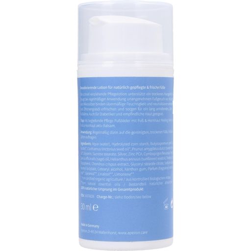 Apeiron Dezodorant za sopala in negovalni losjon - 30 ml
