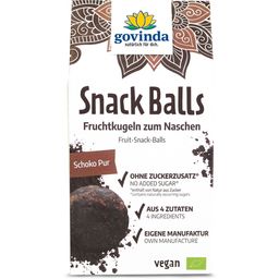 Govinda Snack Balls Pure Chocolate, Organic - 100 g