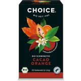 CHOICE TEA Thé Noir Orange et Cacao Bio
