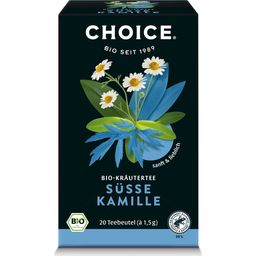 CHOICE TEA Süße Kamille, Bio - 20 Beutel