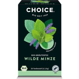 CHOICE TEA Organic Wild Mint - 20 Bags