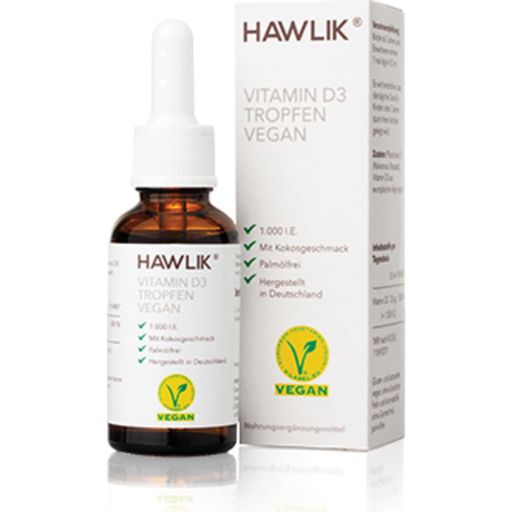 Hawlik Vitamin D3 kapljice - 30 ml