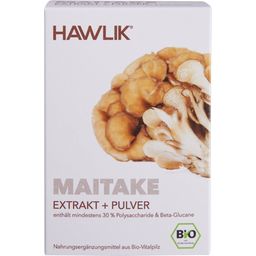 Maitake Extrakt + Pulver Kapseln Bio - 120 Kapseln