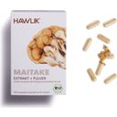 Hawlik Maitake ekstrakt + proszek kapsułki bio - 120 Kapsułki