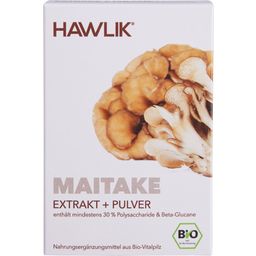 Maitake Extract + Organic Powder Capsules - 60 Capsules