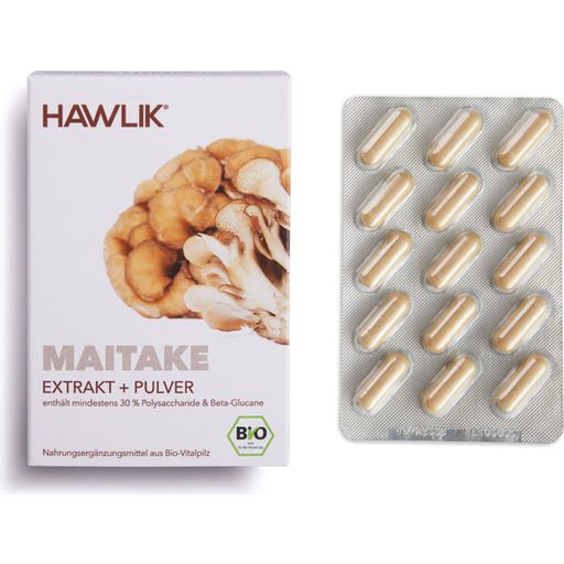 Hawlik Bio Maitake kivonat + por kapszula - 60 kapszula