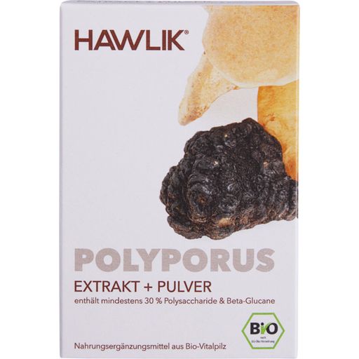 Hawlik Bio Polyporus kivonat + por kapszula - 60 kapszula