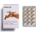 Hawlik Cordyceps ekstrakt + proszek kapsułki - 120 Kapsułki