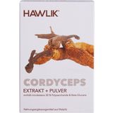 Hawlik Cordyceps ekstrakt + proszek kapsułki