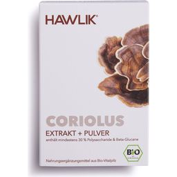 Coriolus Extract + Organic Powder Capsules - 60 Capsules