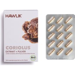 Coriolus Extract + Organic Powder Capsules - 60 Capsules