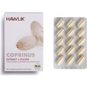 Hawlik Coprinus ekstrakt + proszek kapsułki bio - 60 Kapsułki
