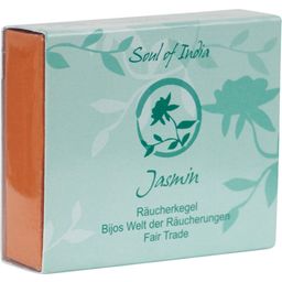 Soul of India Räucherkegel Jasmin FAIR TRADE - 1 Box