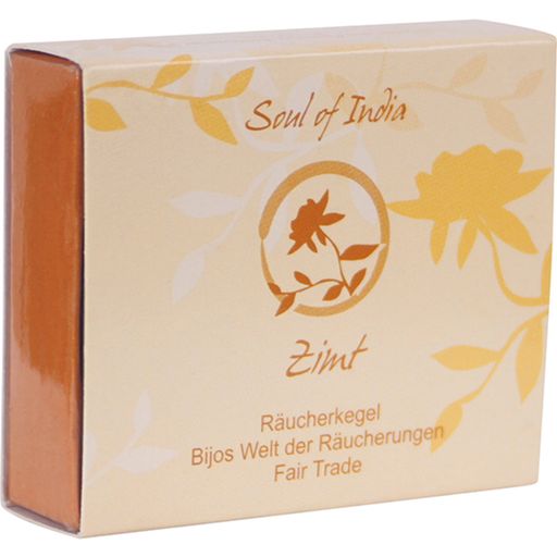 Soul of India Kúpfüstölő - Fahéj  FAIR TRADE - 1 Box