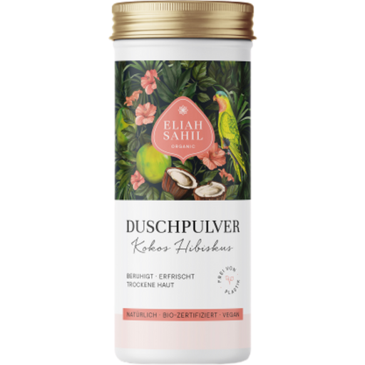 ELIAH SAHIL Organic Coconut Hibiscus Shower Powder - 90 g
