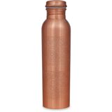 Govinda Engraved Matt Copper Bottle