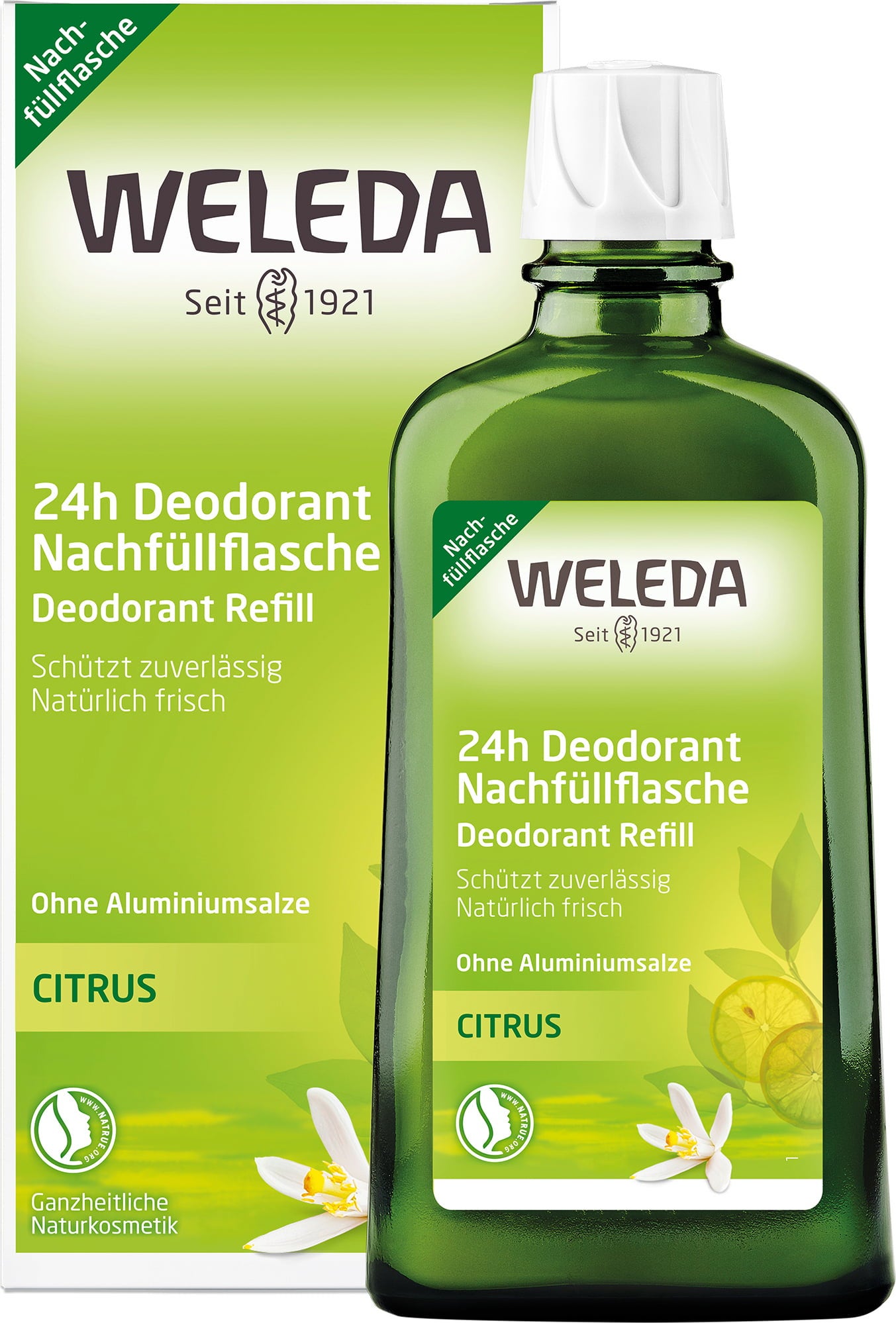 Weleda Citrus 24h Deospray - 200 ml Nachfüllflasche