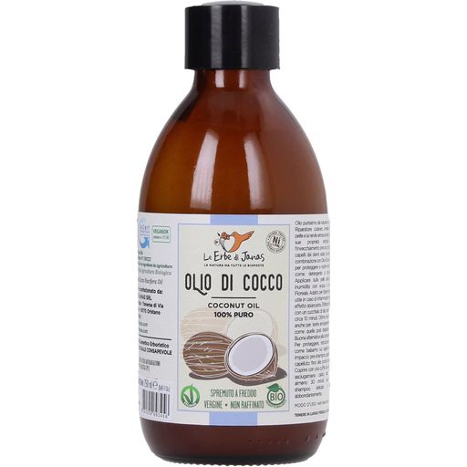 Le Erbe di Janas Huile de Coco Bio - 250 ml (flacon)