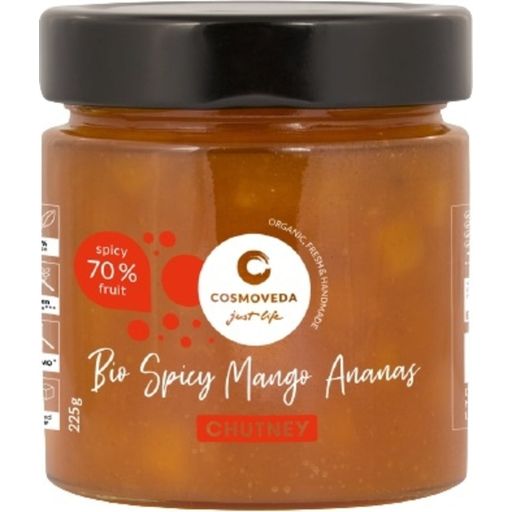 Cosmoveda Organic Spicy Mango Pineapple Chutney - 225 g