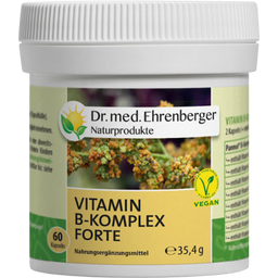 Dr. med. Ehrenberger Organic & Natural Products Vitamin B-Complex Forte - 60 Capsules