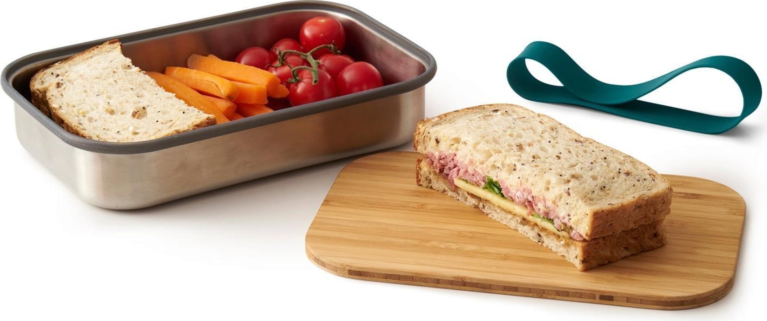 black + blum Stainless Steel Sandwich Box - blu oceano