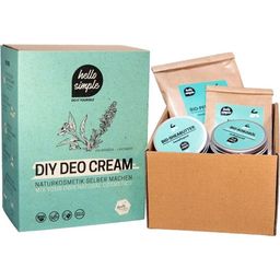 hello simple DIY Deodorant Cream Box - palmarosa e lavanda
