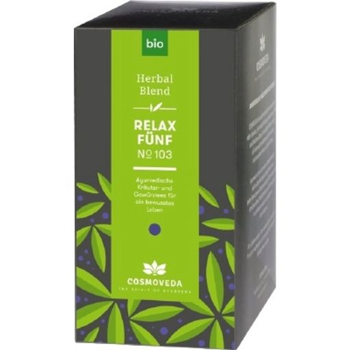 Cosmoveda Organic Relax 5 Tea - 25 Bags
