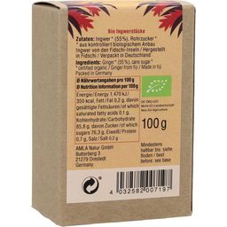 Klasyczna Ayurweda Organiczne imbirowe kulki - 100 g
