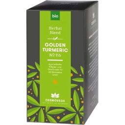 COSMOVEDA Organic Golden Turmeric Tea - 25 bolsas