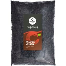 Cosmoveda Organic Whole Beluga Lentils - 1 kg