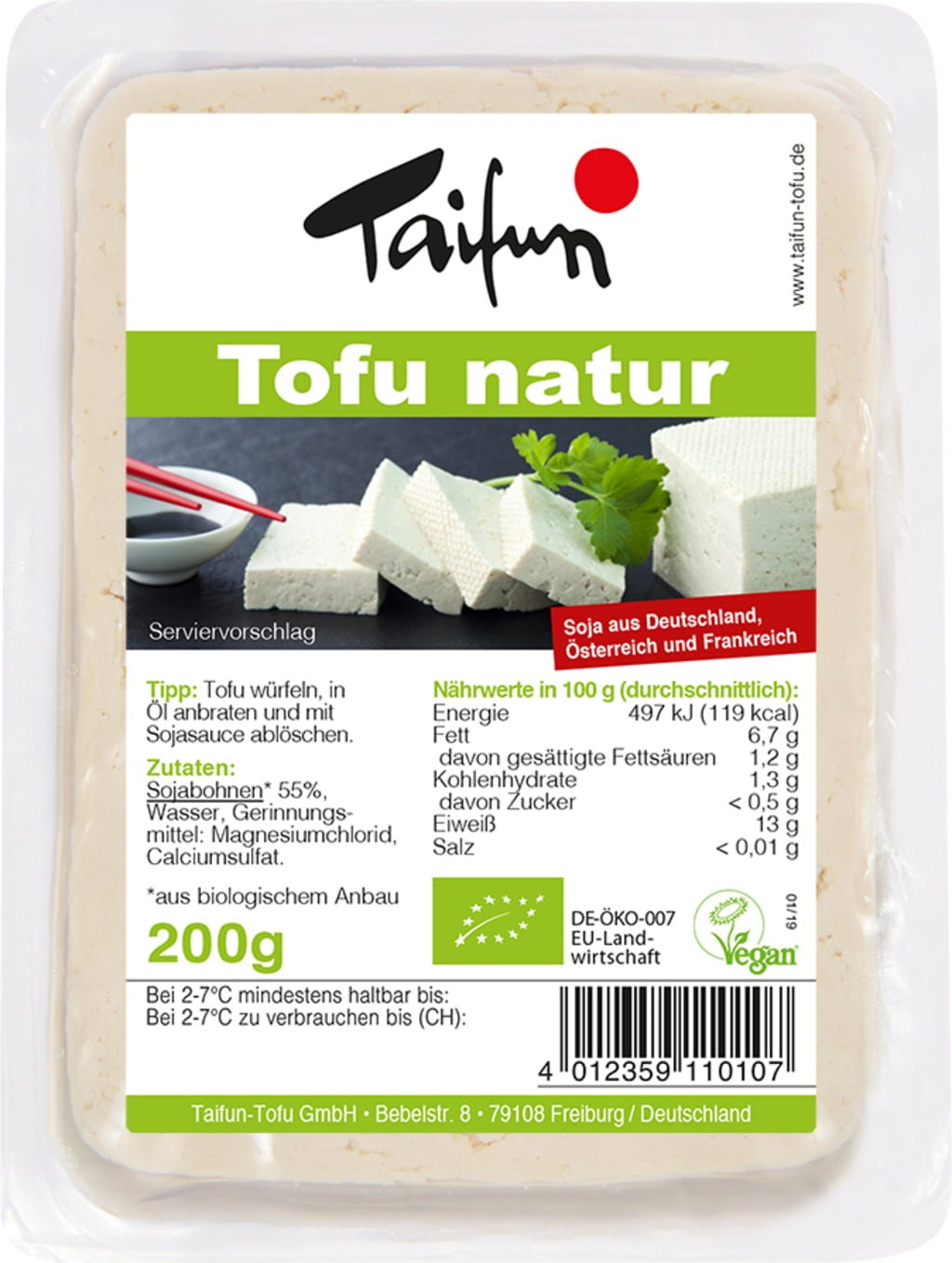 Organic Tofu, 200 g