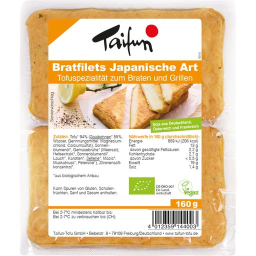 Taifun Bio ocvrti tofu fileji v japonskem slogu - 160 g