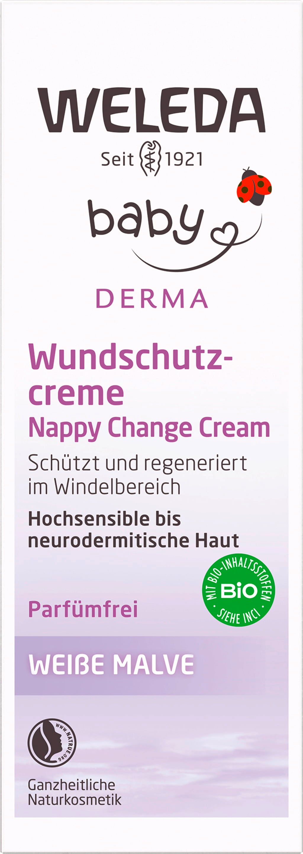 Weleda White Mallow Nappy Change Cream - 50 ml