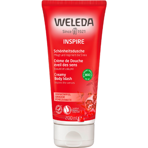 Weleda Inspire Beauty Body Wash Pomegranate - 200 ml