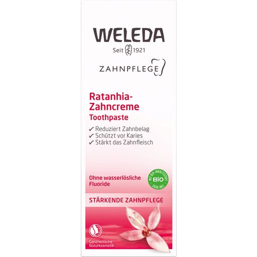 Weleda Ratanhia Toothpaste - 75 ml