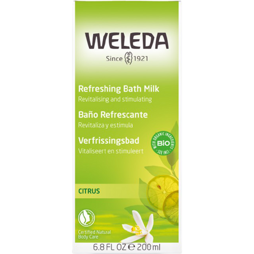 Weleda Citrus Refreshing Bath Milk - 200 ml