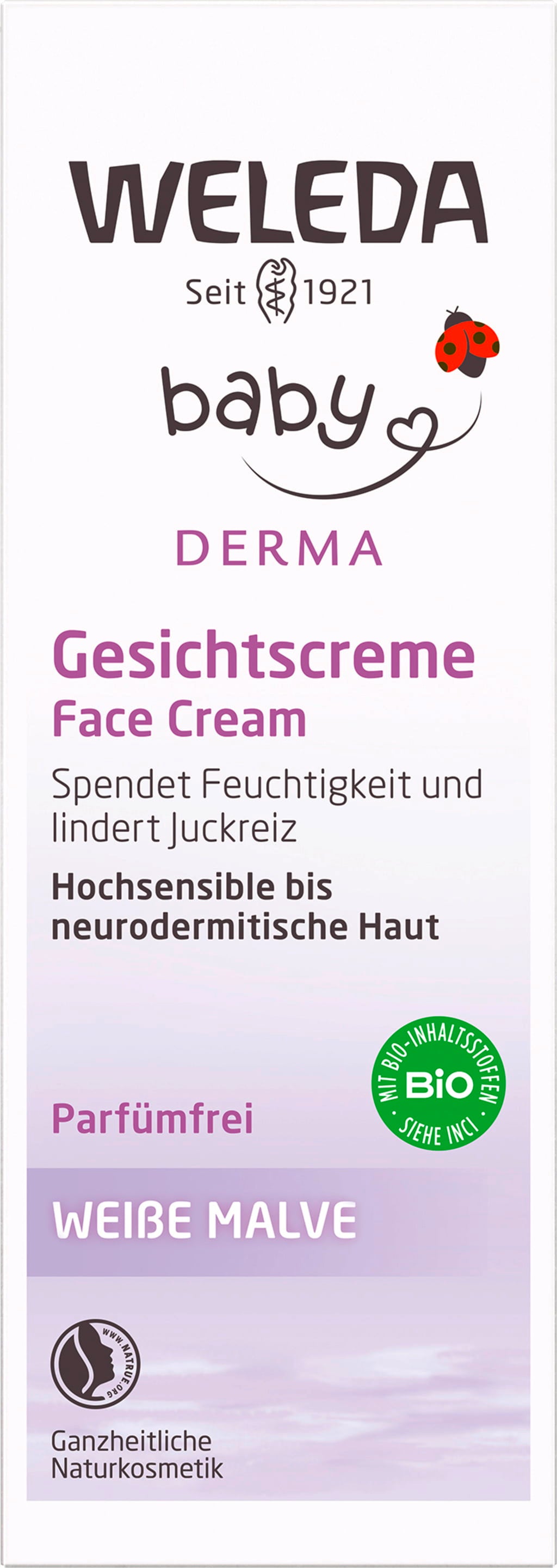 Weleda Weiße Malve Gesichtscreme - 50 ml