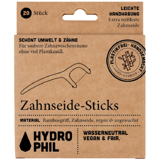 Hydrophil Dental Floss Sticks  - 20 Pcs