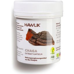 Hawlik Estratto di Chaga Bio in Capsule - 60 capsule