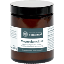 Home of Ayurveda somamed Citrato de Magnesio en Polvo - 100 g