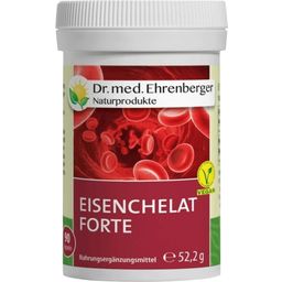 Dr. med. Ehrenberger Bio- & Naturprodukte Chélate de Fer Forte - 90 gélules