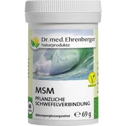 Dr. med. Ehrenberger Organic & Natural Products MSM Capsules - 60 Capsules