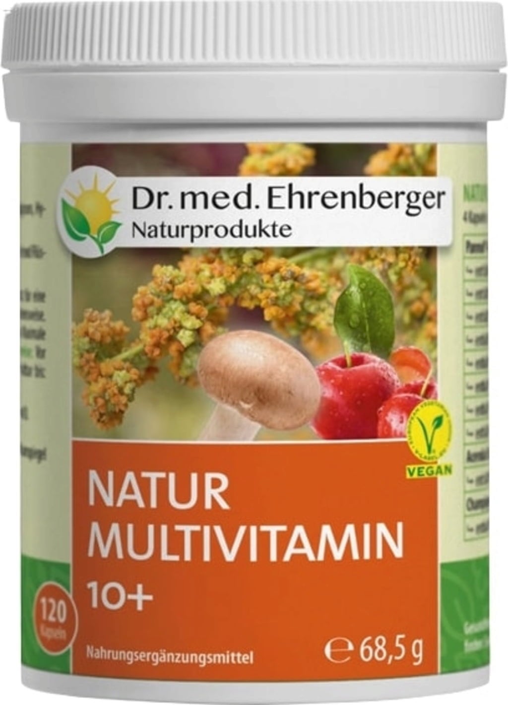 Dr. med. Ehrenberger Bio- & Naturprodukte Natur Multivitamin 10+