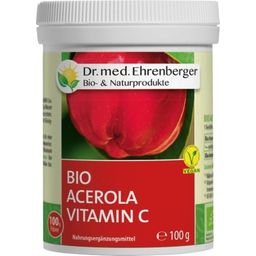 Dr. med. Ehrenberger Bio- & Naturprodukte Acerola C-vitamin por bio - 100 g