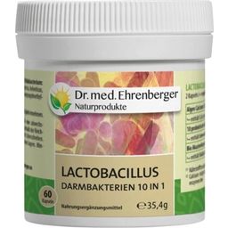 Dr. med. Ehrenberger Bio- & Naturprodukte Лактобацилус Чревни бактерии 10в1 - 60 капсули