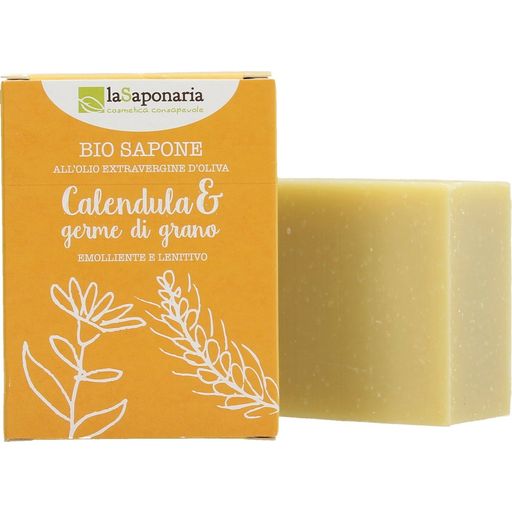 La Saponaria Körömvirág és Búzacsíra szappan - 100 g